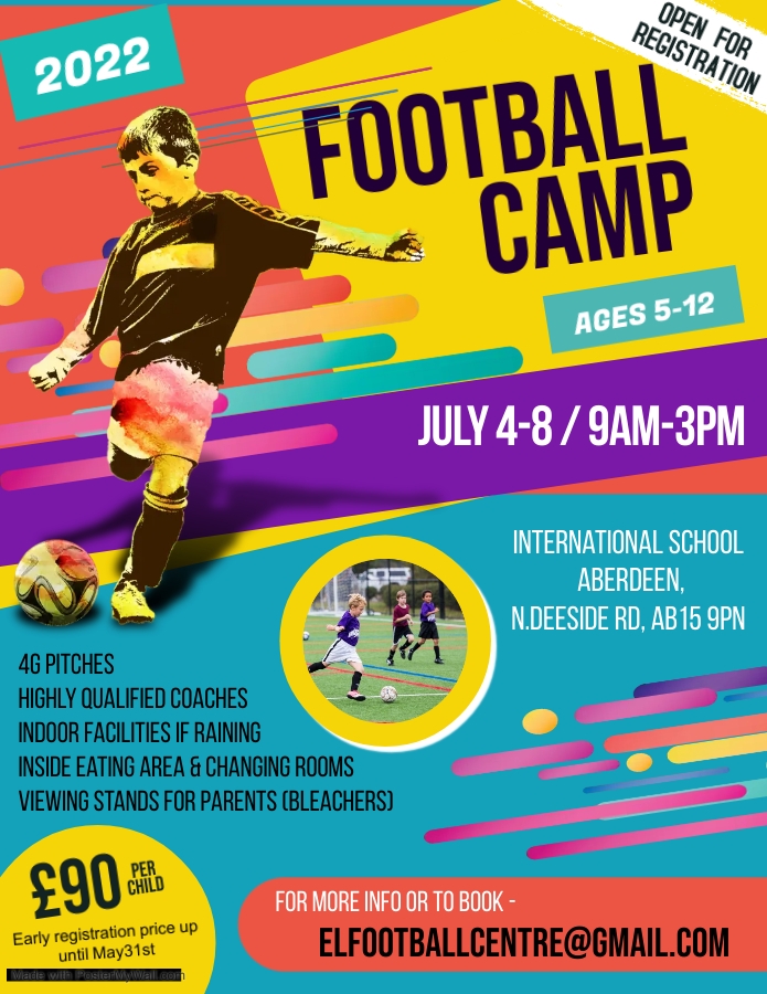 International School Aberdeen Summer Football Camp